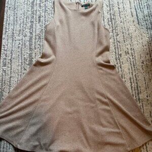 Lauren Ralph Lauren Sleeveless Tweed Wool Dress- Size L